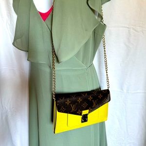 LOUIS VUITTON Marie Rose Epi/Monogram Pistache Long Wallet🔥🔥🔥🔥